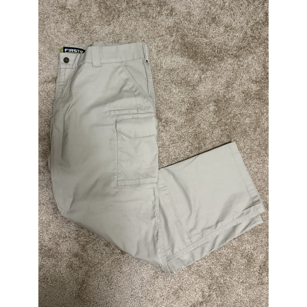 First Tactical Men's Pants Beige US 44/32 Regular Cotton Blend. N56